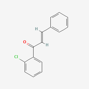 molecular formula C15H11ClO B6328644 1-(2-Chlorophenyl)-3-phenylprop-2-en-1-one CAS No. 144017-77-6