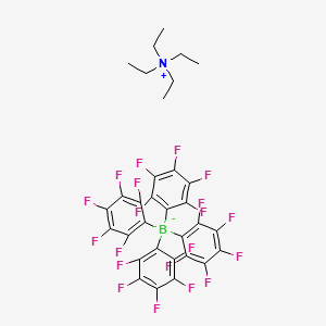 molecular formula C32H20BF20N B6328724 Tetraethylammonium tetrakis(pentafluorophenyl)borate, 97% CAS No. 1840-83-1