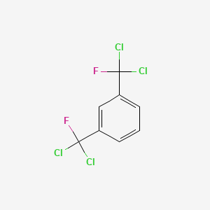 molecular formula C8H4Cl4F2 B6328741 1,3-Bis(dichlorofluoromethyl)benzene CAS No. 63580-78-9