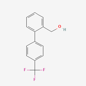 4'-(Trifluoromethyl)-2-biphenylmethanol;  98%