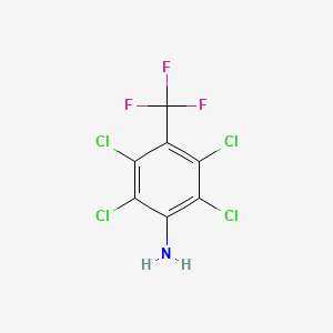 2,3,5,6-Tetrachloro-4-(trifluoromethyl)aniline