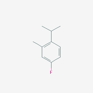 molecular formula C10H13F B6328920 5-Fluoro-2-isopropyltoluene CAS No. 84564-72-7