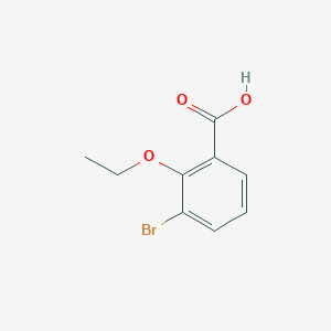 molecular formula C9H9BrO3 B6328973 3-Bromo-2-ethoxybenzoic acid CAS No. 1275532-56-3