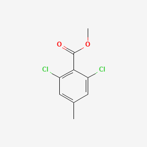 molecular formula C9H8Cl2O2 B6328976 Methyl 2,6-dichloro-4-methylbenzoate, 95% CAS No. 1098620-09-7