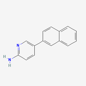 5-(Naphthalen-2-yl)pyridin-2-amine, 95%