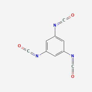 molecular formula C9H3N3O3 B6329149 1,3,5-Triisocyanatobenzene CAS No. 7373-27-5