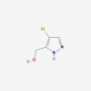 (4-Bromo-1H-pyrazol-3-yl)methanol, 95%
