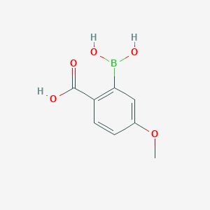 molecular formula C8H9BO5 B6329173 2-Borono-4-methoxybenzoic acid CAS No. 1799979-63-7