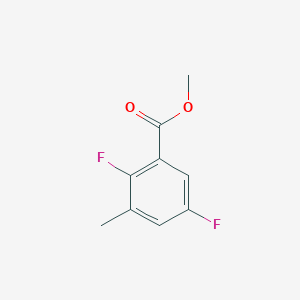 molecular formula C9H8F2O2 B6329299 Methyl2,5-difluoro-3-methylbenzoate CAS No. 952479-99-1