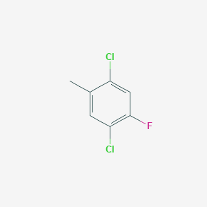 molecular formula C7H5Cl2F B6329346 2,5-Dichloro-4-fluoro-toluene CAS No. 1365969-73-8