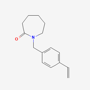 molecular formula C15H19NO B6329347 N-Vinylbenzyl caprolactam CAS No. 959853-56-6