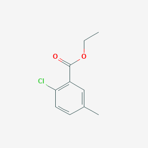 molecular formula C10H11ClO2 B6329360 2-Chloro-5-methyl-benzoic acid ethyl ester, 97% CAS No. 945262-03-3