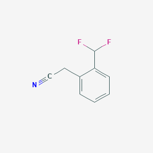 2-[2-(Difluoromethyl)phenyl]acetonitrile