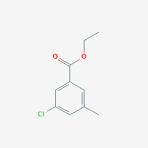 molecular formula C10H11ClO2 B6329459 3-Chloro-5-methylbenzoic acid ethyl ester, 97% CAS No. 1256479-64-7