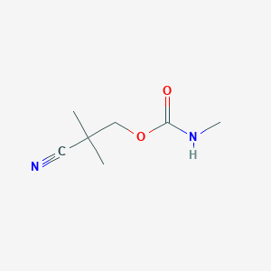 2-Cyano-2,2-dimethylethyl- N-methylcarbamate