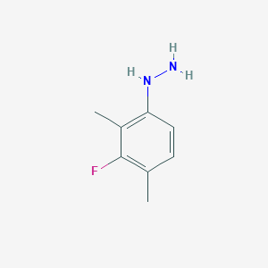 (3-Fluoro-2,4-dimethylphenyl)hydrazine