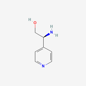 (S)-2-Amino-2-(pyridin-4-yl)ethan-1-ol