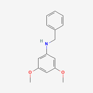 molecular formula C15H17NO2 B6329646 N-苄基-3,5-二甲氧基苯胺 CAS No. 207340-90-7