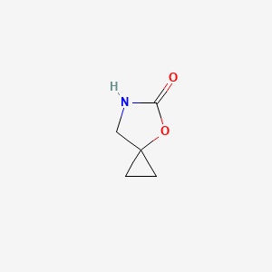 molecular formula C5H7NO2 B6329751 4-Oxa-6-azaspiro[2.4]heptan-5-one CAS No. 1238704-57-8