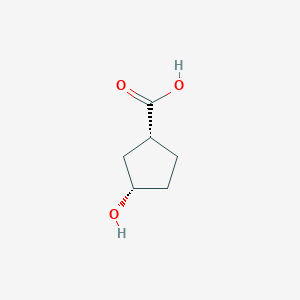 (1R,3S)-3-Hydroxycyclopentane-1-carboxylic acid