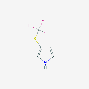 3-(Trifluoromethylthio)pyrrole, 95%