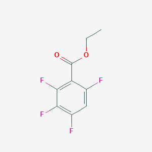 molecular formula C9H6F4O2 B6329897 2,3,4,6-Tetrafluorobenzoic acid ethyl ester, 97% CAS No. 351354-29-5