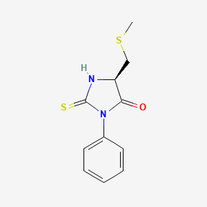 molecular formula C11H12N2OS2 B6330239 Pht-cys(me)-OH CAS No. 65111-48-0