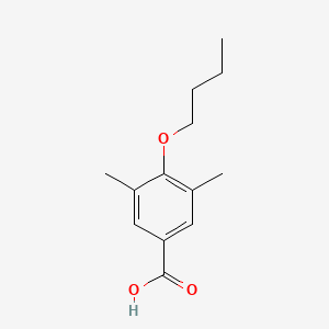 molecular formula C13H18O3 B6330295 4-Butoxy-3,5-dimethylbenzoic acid CAS No. 1038731-60-0
