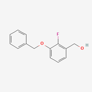 molecular formula C14H13FO2 B6330301 (3-(Benzyloxy)-2-fluorophenyl)methanol CAS No. 959040-38-1