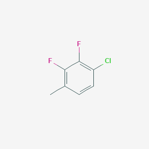 molecular formula C7H5ClF2 B6330343 1-Chloro-2,3-difluoro-4-methylbenzene CAS No. 1261737-51-2