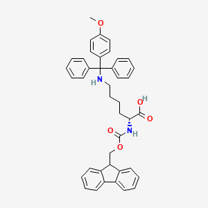 molecular formula C41H40N2O5 B6330365 N-alpha-Fmoc-N-epsilon-4-methoxytrityl-D-lysine CAS No. 2044710-18-9