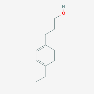 molecular formula C11H16O B063304 3-(4-乙基苯基)丙醇 CAS No. 180274-13-9