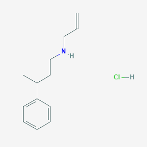 molecular formula C13H20ClN B6330451 (3-Phenylbutyl)(prop-2-en-1-yl)amine hydrochloride CAS No. 1240569-38-3