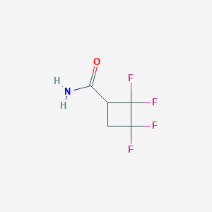 2,2,3,3-Tetrafluorocyclobutanecarboxamide