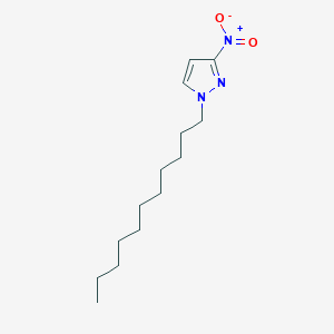 molecular formula C14H25N3O2 B6330470 3-Nitro-1-undecyl-1H-pyrazole CAS No. 1240578-84-0