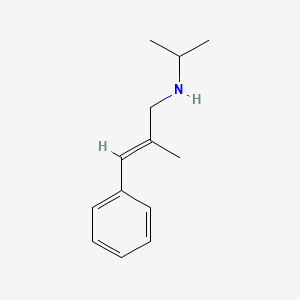 [(2E)-2-Methyl-3-phenylprop-2-en-1-yl](propan-2-yl)amine