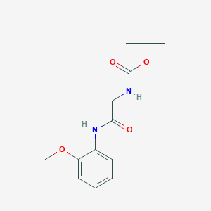 molecular formula C14H20N2O4 B6330545 t-Butyl 2-(2-methoxyphenylamino)-2-oxoethylcarbamate CAS No. 332016-44-1