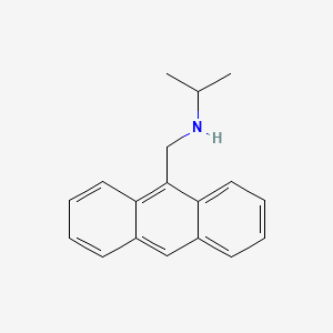 molecular formula C18H19N B6330586 (Anthracen-9-ylmethyl)(propan-2-yl)amine CAS No. 444576-95-8