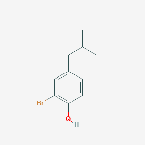molecular formula C10H13BrO B6330654 2-Bromo-4-isobutylphenol CAS No. 1784321-56-7