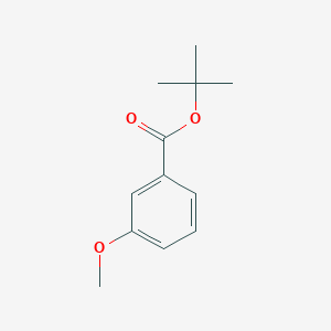 molecular formula C12H16O3 B6330681 tert-Butyl 3-methoxybenzoate CAS No. 58656-97-6
