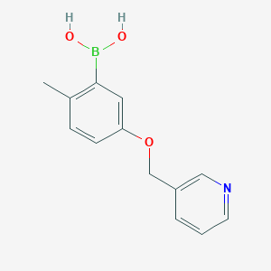 [2-Methyl-5-(pyridin-3-ylmethoxy)phenyl]boronic acid;  97%
