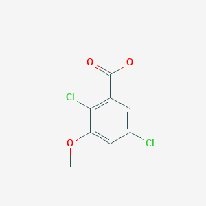 molecular formula C9H8Cl2O3 B6330930 Methyl 2,5-dichloro-3-methoxybenzoate CAS No. 165377-90-2