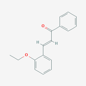 molecular formula C17H16O2 B6331037 (2E)-3-(2-Ethoxyphenyl)-1-phenylprop-2-en-1-one CAS No. 32111-72-1