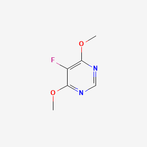 molecular formula C6H7FN2O2 B6331060 5-Fluoro-4,6-dimethoxypyrimidine CAS No. 1858251-90-7