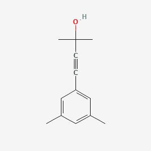 molecular formula C13H16O B6331081 4-(3,5-Dimethyl-phenyl)-2-methyl-but-3-yn-2-ol, 97% CAS No. 486406-54-6