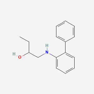 molecular formula C16H19NO B6331133 1-(Biphenyl-2-ylamino)-2-butanol CAS No. 1178038-87-3