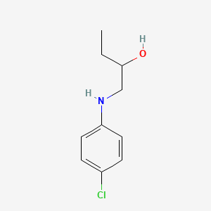 molecular formula C10H14ClNO B6331149 1-(4-Chlorophenylamino)-2-butanol CAS No. 226879-73-8