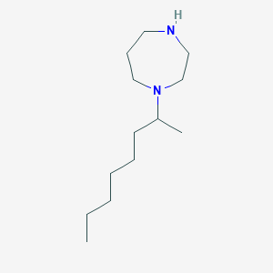 molecular formula C13H28N2 B6331212 1-(Octan-2-yl)-1,4-diazepane CAS No. 1179826-37-9