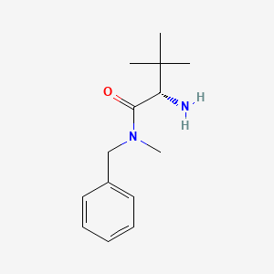 (2S)-2-Amino-N,3,3-trimethyl-N-(phenylmethyl)butanamide, 98%, (99% ee)