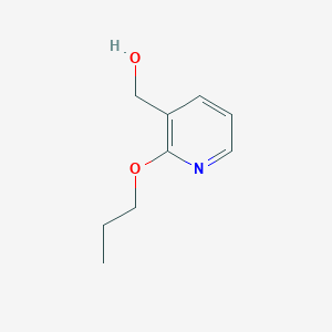 molecular formula C9H13NO2 B6331353 (2-Propoxypyridin-3-yl)methanol CAS No. 1248798-32-4